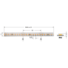 ELCART DISTRIBUTION - STR.LED 19.2W/M BN 24V IP66 CRI90