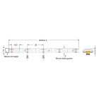 ELCART DISTRIBUTION - ST.LED SH.C.4,8W BC 24V IP66 5M