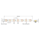 ELCART DISTRIBUTION - ST.LED SH.C.9,6W BC 24V IP66 5M