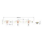 ELCART DISTRIBUTION - ST.LED SH.C.4,8W BC 24V IP20 30M