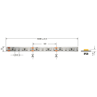 ELCART DISTRIBUTION - STRISCIA LED 9,6W/M B 24V IP20