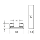 ELCART DISTRIBUTION - 4PZ CONN.COB STRIP-STRIP 8MM 3,5A