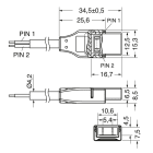 ELCART DISTRIBUTION - 4PZ CONN.COB STRIP-WIRE 220V