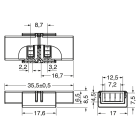 ELCART DISTRIBUTION - 4PZ CONN.SMD STRIP-STRIP 10MM220V