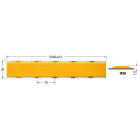 ELCART DISTRIBUTION - S.L COB 5FIL 40W/M 24V 3000K IP20