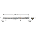 ELCART DISTRIBUTION - STRI.LED 17W/M BN 220V IP65 50M