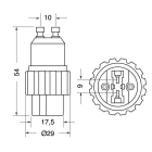 ELCART DISTRIBUTION - ADATTATORE DA GU10 A G9