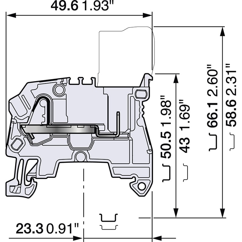 ELCART DISTRIBUTION - 1SNK805025R0000 MORS.ZDK2.5-11 BL