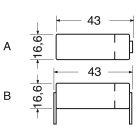 ELCART DISTRIBUTION - NI-MH 4/5 A    1.2V 1800MA C.TERM