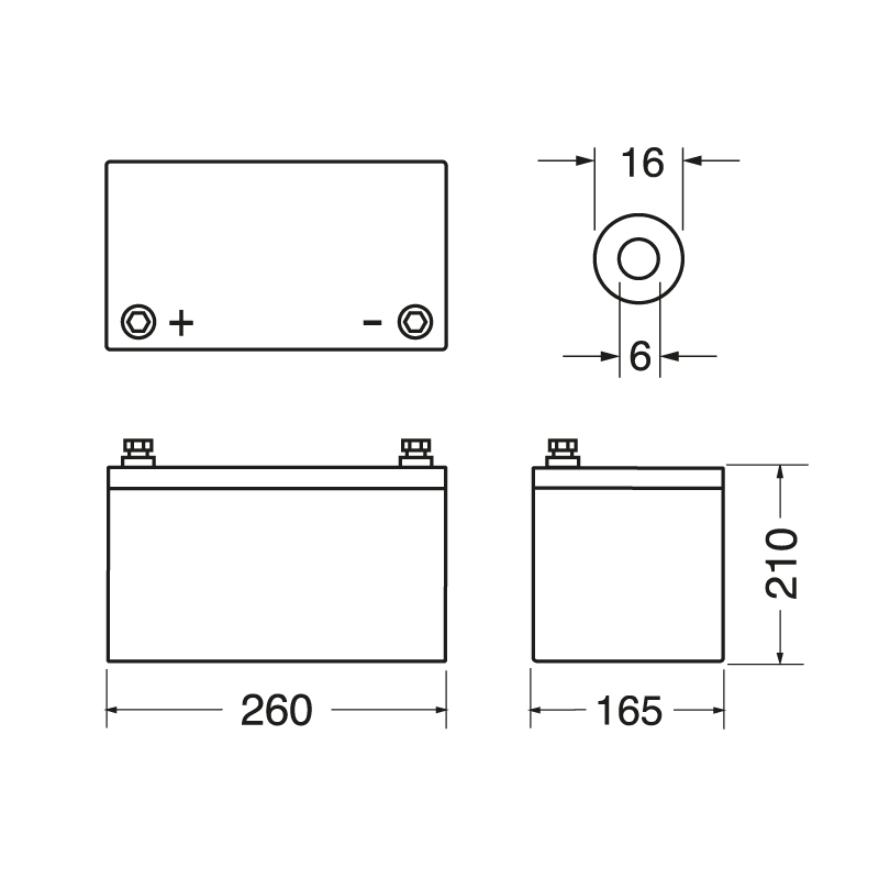 ELCART DISTRIBUTION - BAT.EXTRACELL LIFEPO4 12.8V 80AH