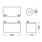 ELCART DISTRIBUTION - BAT.EXTRACELL LIFEPO4 12.8V 100AH