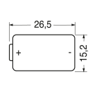 ELCART DISTRIBUTION - PILA LITIO 3V 900 MAH CR 2