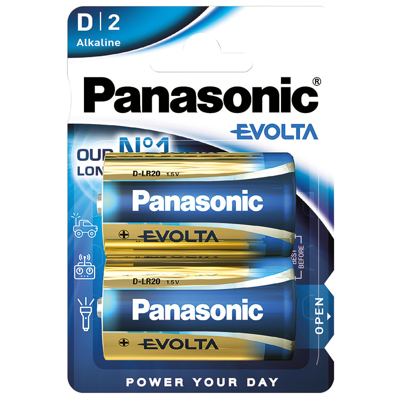 ELCART DISTRIBUTION - PILA  D  EVOLTA PANASONIC BL.2