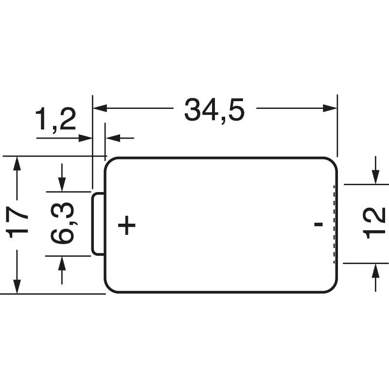 ELCART DISTRIBUTION - PILA LITIO 3V PANASONIC CR123 BK