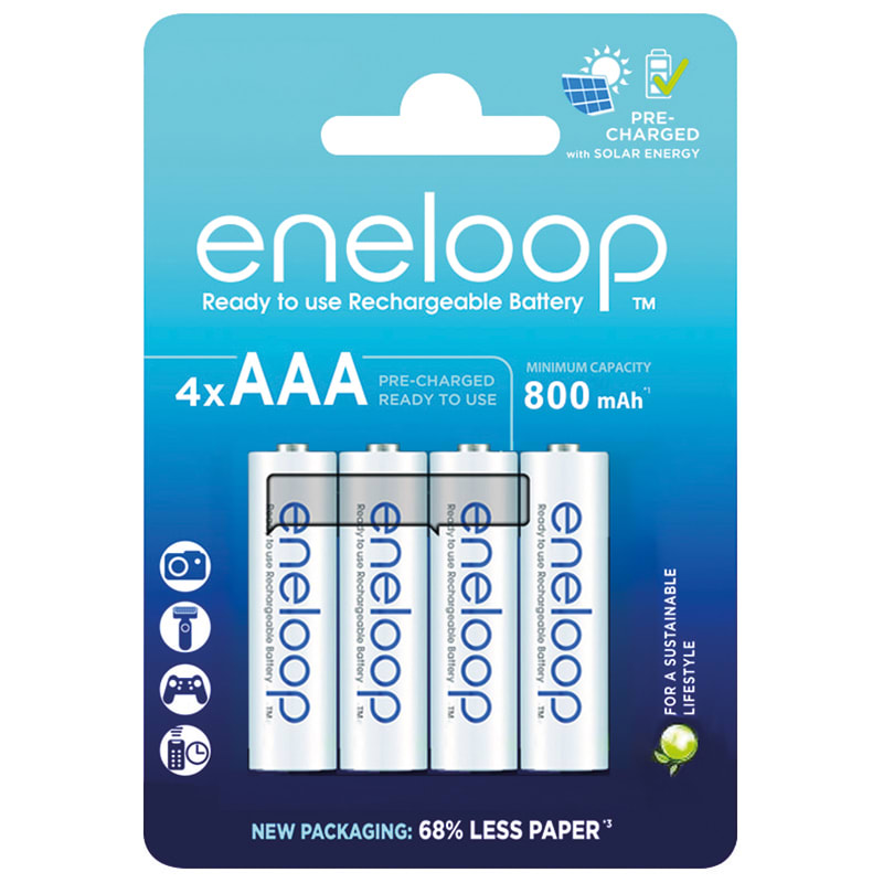 ELCART DISTRIBUTION - BATT.RIC.PRONTA AAA ENELOOP BL4