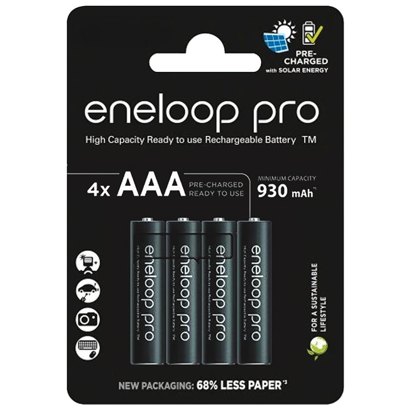 ELCART DISTRIBUTION - BAT.RIC.PRONTA AAA ENELOOP PRO B4