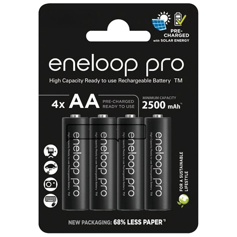 ELCART DISTRIBUTION - BAT.RIC.PRONTA AA ENELOOP PRO BL4