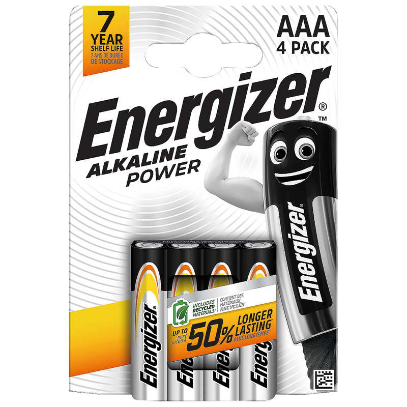 ELCART DISTRIBUTION - PILA AAA ALKAL.POWER ENERGIZER B4