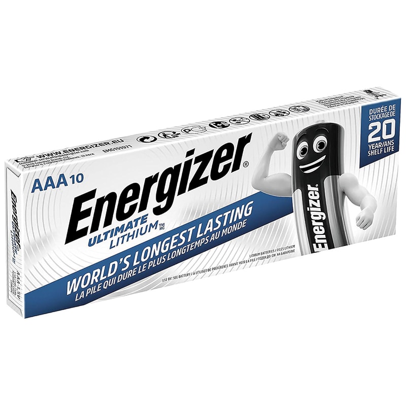 ELCART DISTRIBUTION - PILA AAA LITIO ENERGIZER ULT. B10