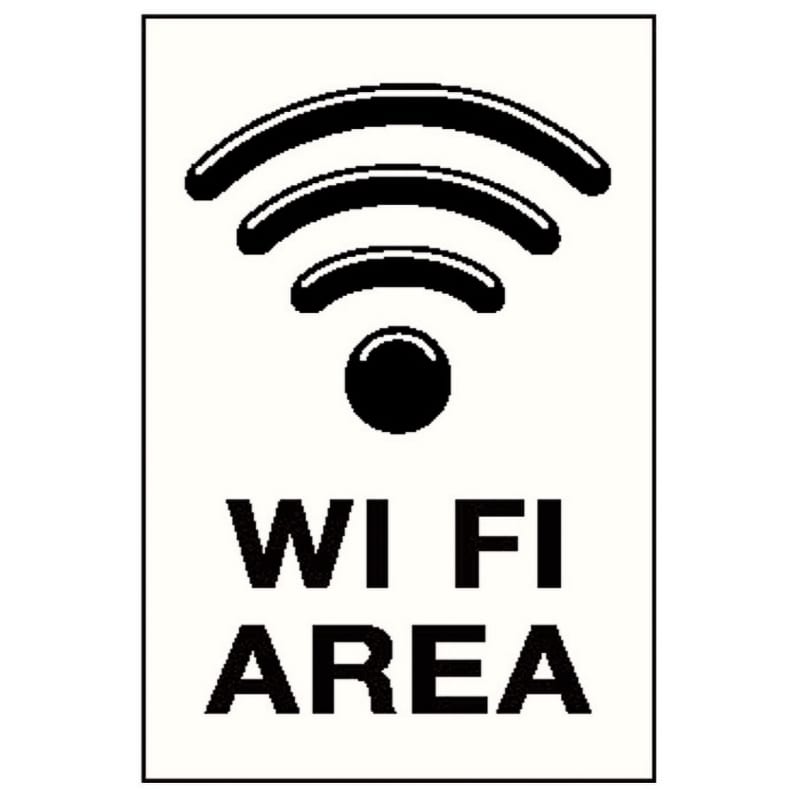 ELCART DISTRIBUTION - PELLICOLA ADESIVA WI-FI AREA