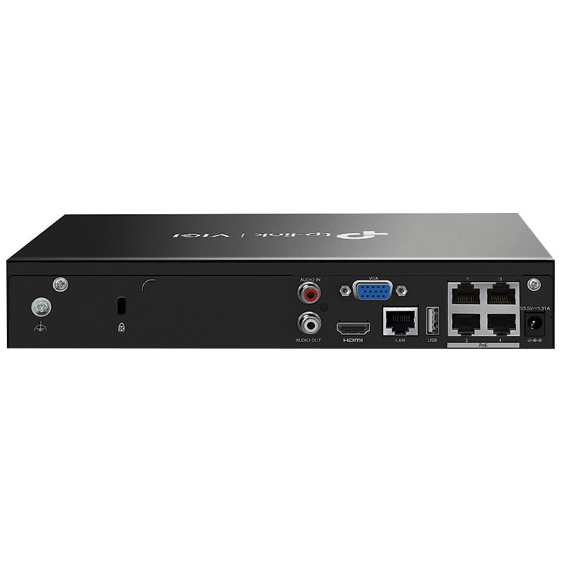 TP-LINK - VIGI NVR1004H-4P CON 4PPOE 10/100