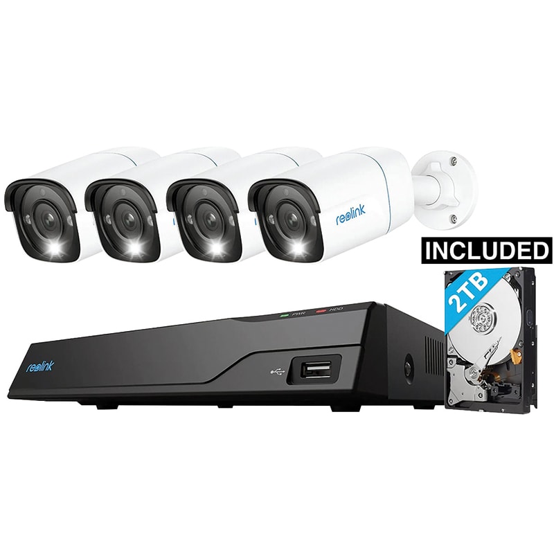IMOU - KIT NVR 8CANALI+4 BULLET 5MP