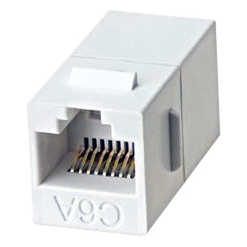 ELCART DISTRIBUTION - ACCOPP.KEYSTONE CAT5E NERO F/F