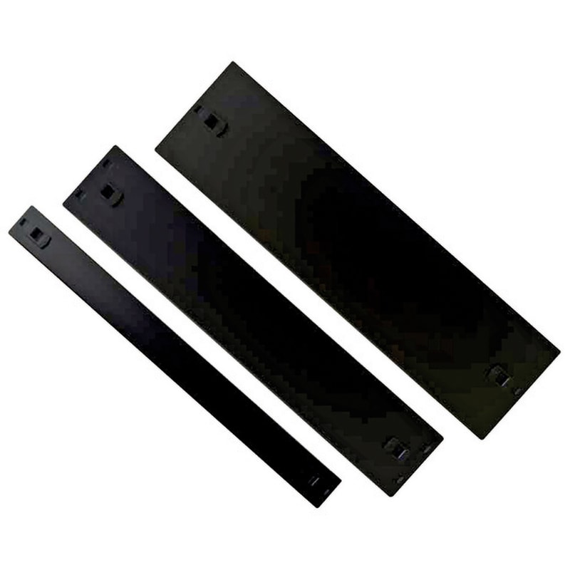 WP - PANNELLO NERO 1U SENZA VITI