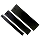 WP - PANNELLO NERO 1U SENZA VITI