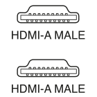 ELCART DISTRIBUTION - CAVO HDMI-HDMI 8K 1M RAME HISPEED