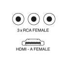 ELCART DISTRIBUTION - CONVERTER DA HDMI A RCA