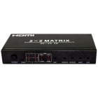 ELCART DISTRIBUTION - MATRICE HDMI 6X2 3D 4KX2K 3D