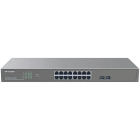 TENDA - SWITCH POE GIGA 16P - 2 SFP L2 IP-COM