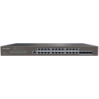TENDA - SWITCH L3 GIGABIT 24P LAN+4P SFP IP-COM