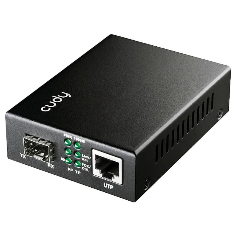 CUDY - MEDIA CONVERTER SFP TO RJ45 GIGA