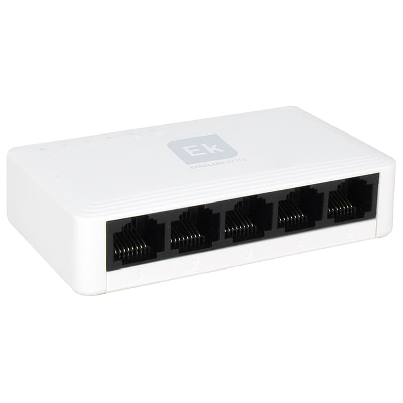 ELCART DISTRIBUTION - SWITCH GIGABIT 5PORTE IN PLASTICA