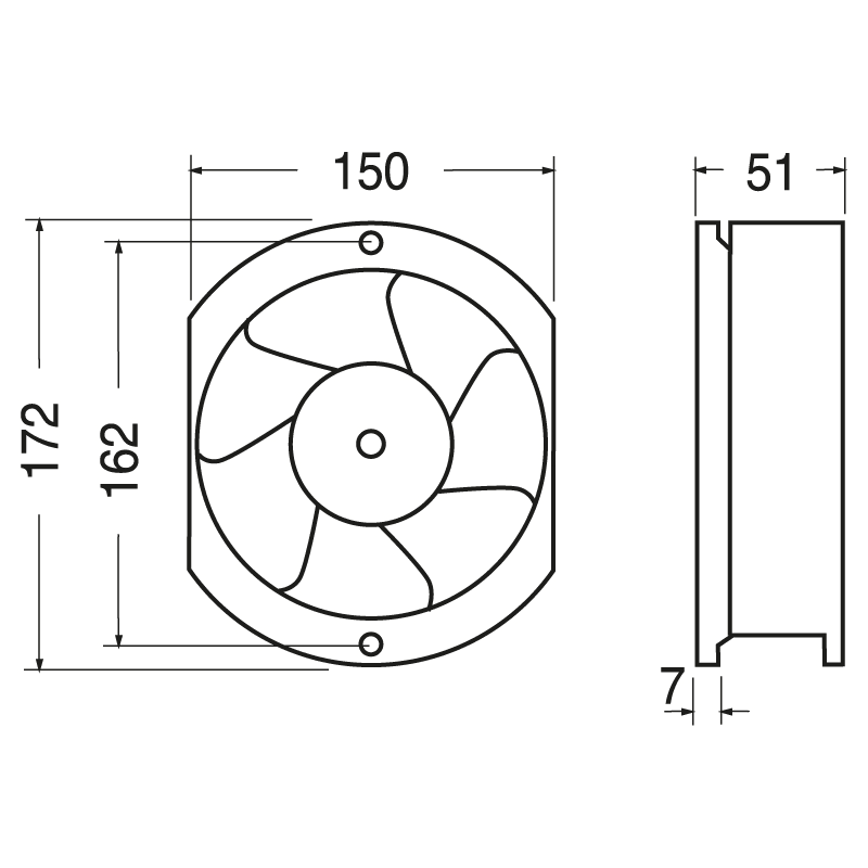 ELCART DISTRIBUTION - FP-108EX/AC115 S1BW 17215051