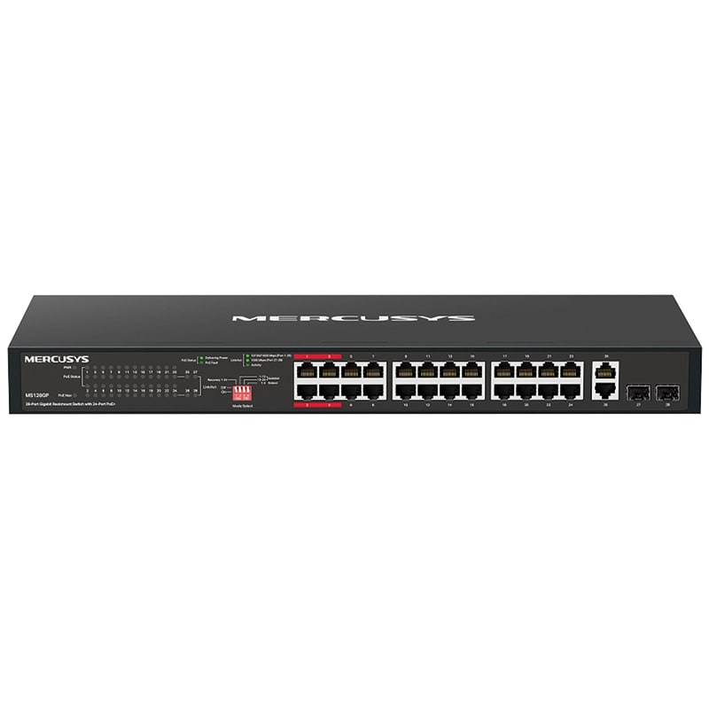 TP-LINK - MS128GP SWITCH 24PPOE+ +2GIG+2SFP