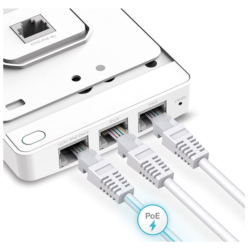 TP-LINK - EAP615-WALL OMADA AX1800 AP INDOO