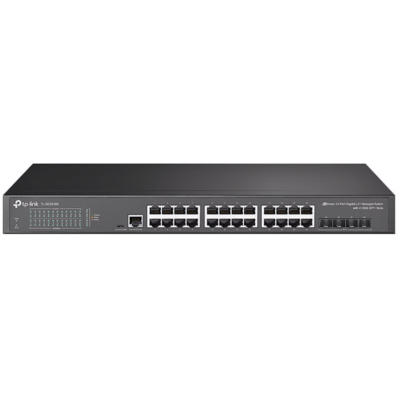 TP-LINK - SG3428X SWITCH L2+ 24P GIGA+4 SFP