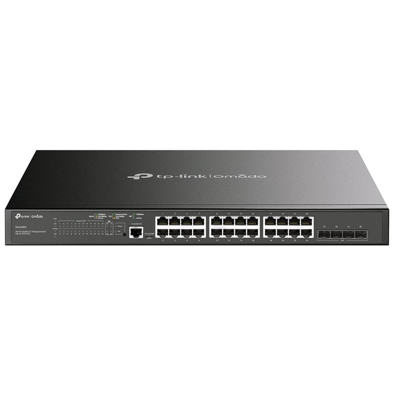 TP-LINK - SG3428MP SWITCH GIGA POE 24P.+4GI