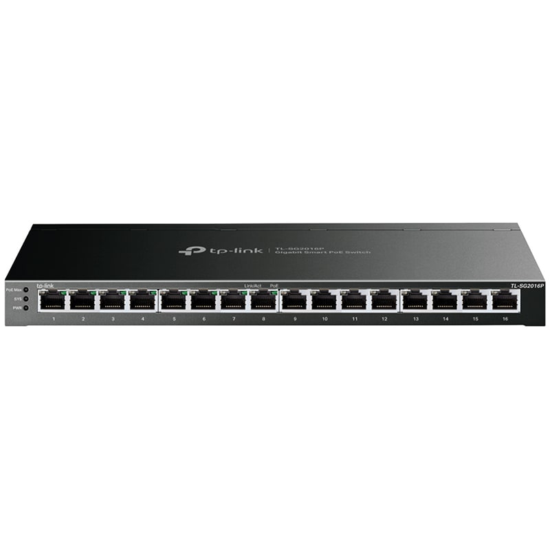 TP-LINK - SG2016P SWITCH GIGA SMART 8POE+8P