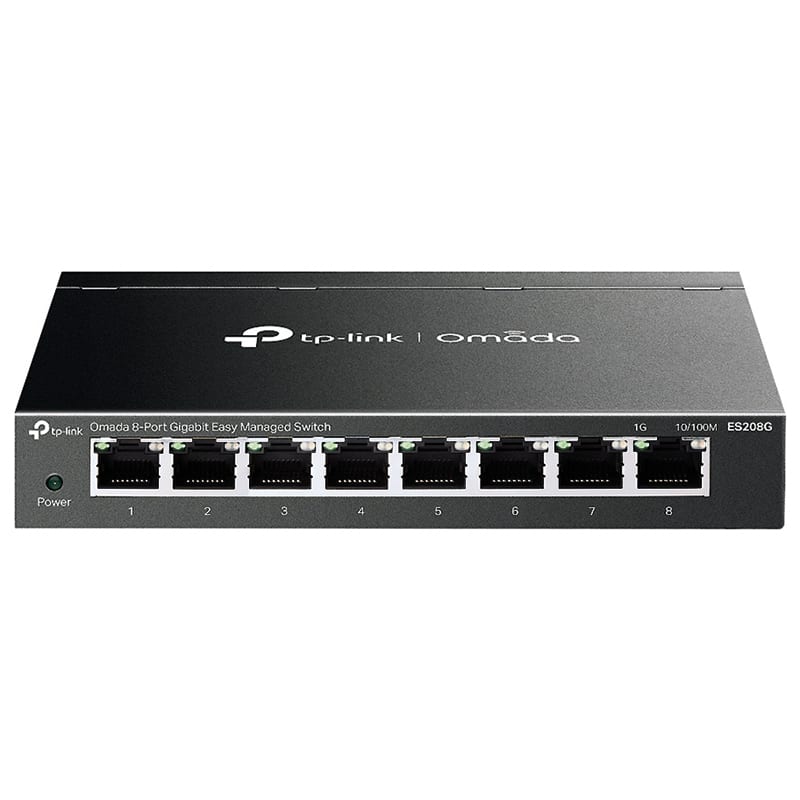 TP-LINK - ES208G SWITCH 8 PORTE GIGA EASY M