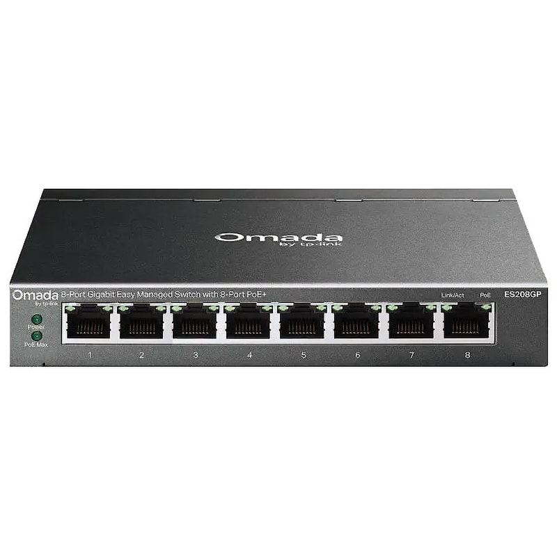 TP-LINK - ES208GP SWITCH 8P POE GIGA EASY M