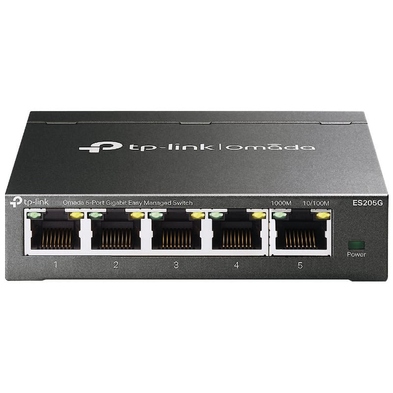 TP-LINK - ES205G SWITCH 5 PORTE GIGA EASY M