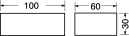 ELCART DISTRIBUTION - CONTENITORE 60X100X30 NERO