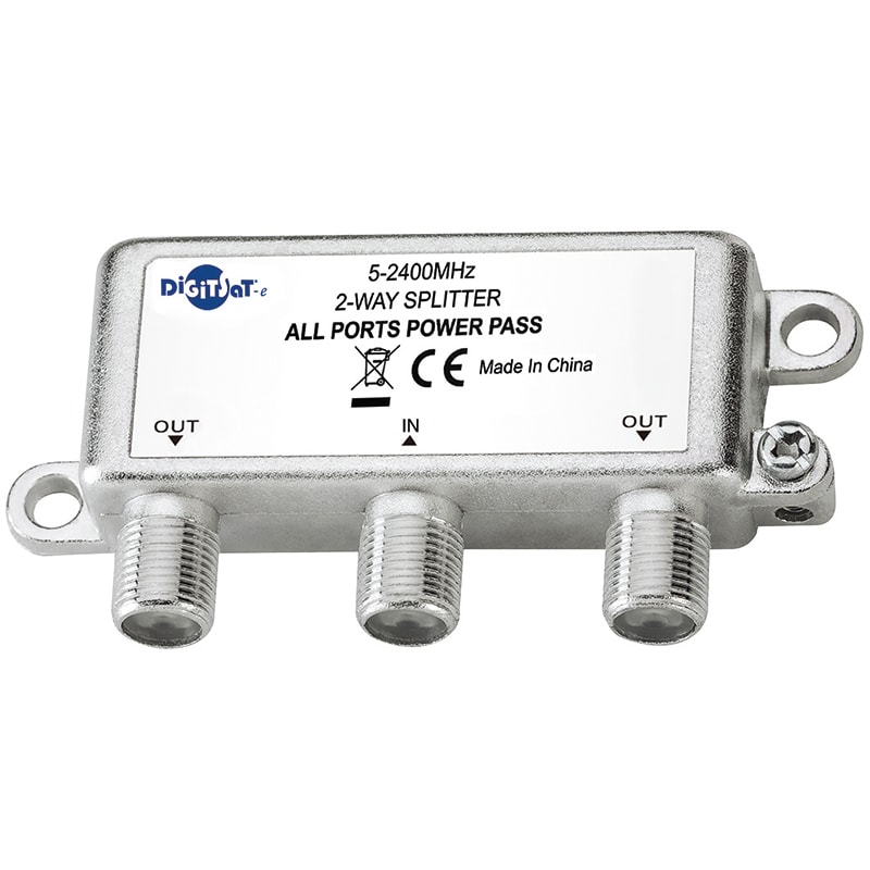 ELCART DISTRIBUTION - PARTITORE CON CONN. F 2 USCITE