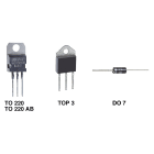 ELCART DISTRIBUTION - BTA16-600B TR 16A 600V T0220 IS