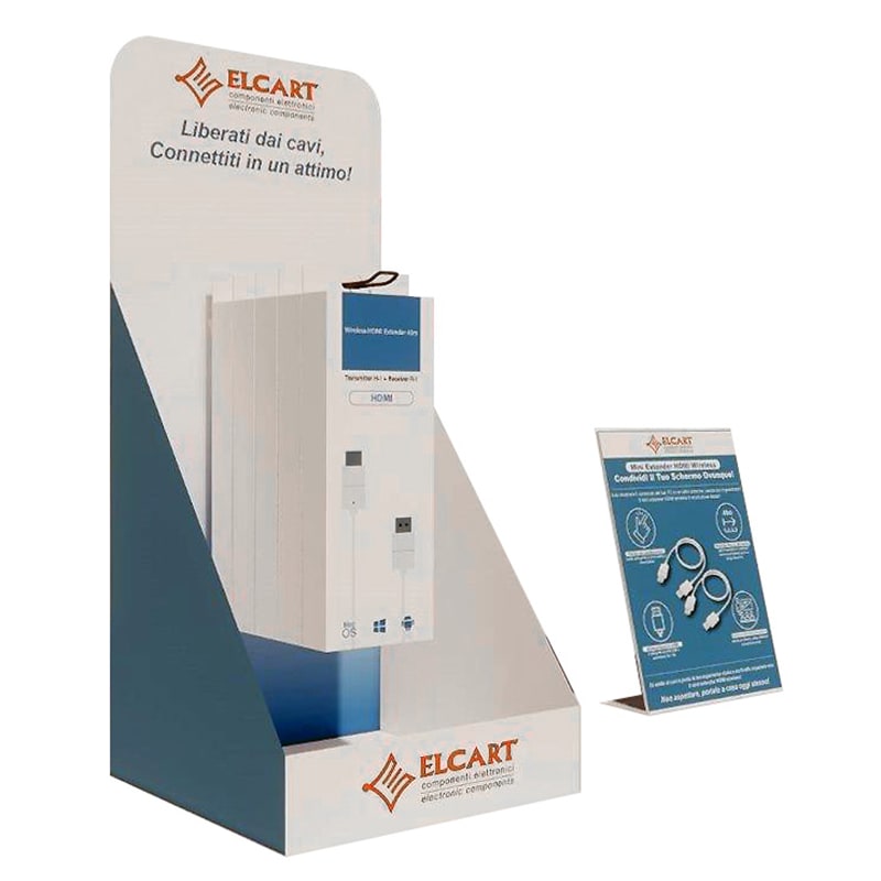 ELCART DISTRIBUTION - EXPO SMALL 20X20X45CM X CAVO HDMI