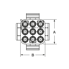 ELCART DISTRIBUTION - 350809-1 CONN. VOL. MTLK M 5P